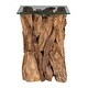 preview thumbnail 4 of 6, Uttermost Rozel Teak Wood End Table