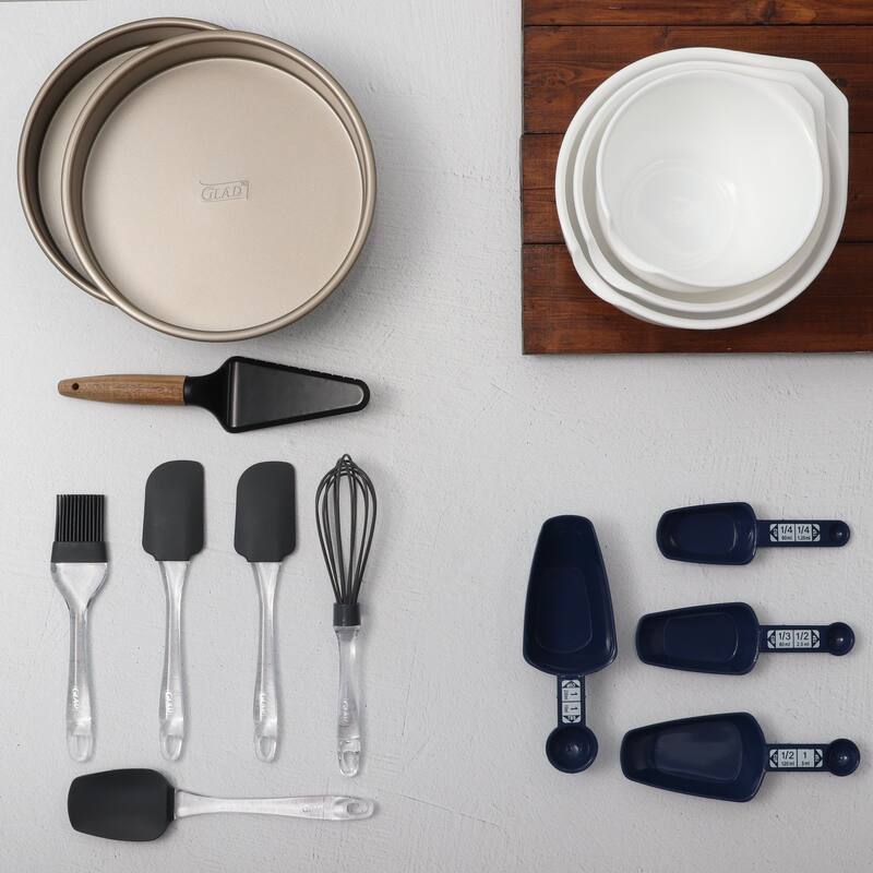 GLAD™ 15 Piece Cake Kit - Grey