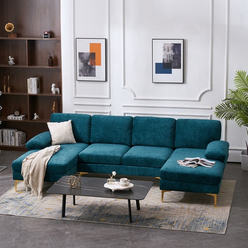 U-Shaped 4-Seat Indoor Modular Sofa