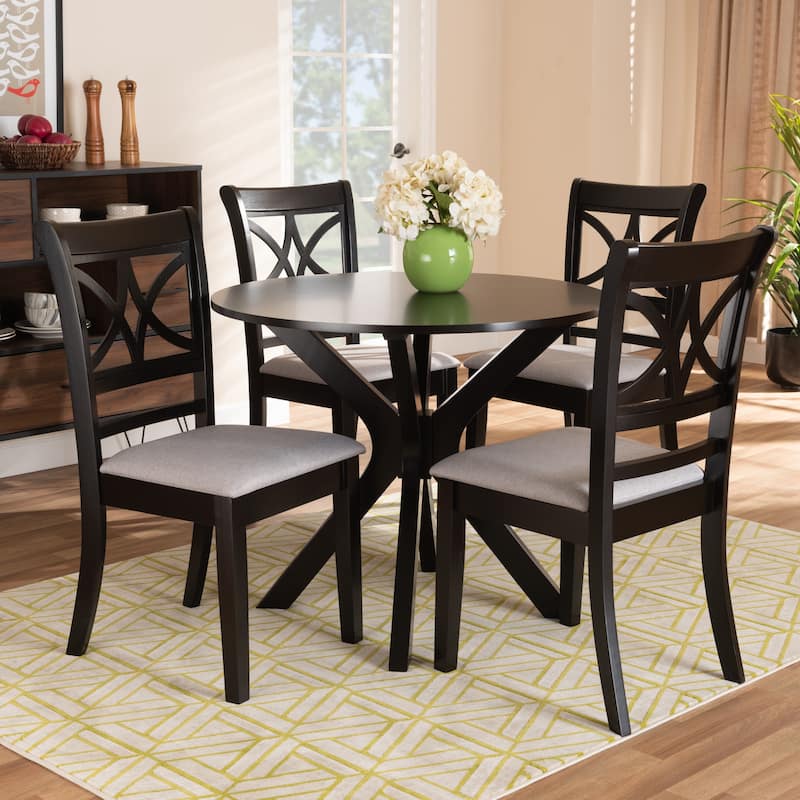Julia Modern and Contemporary 5-Piece Dining Set