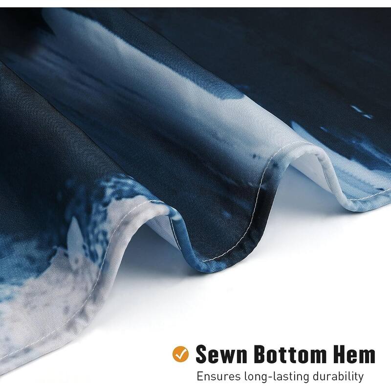 Shower Curtain, Graffiti Ombre Fabric for Modern Abstract
