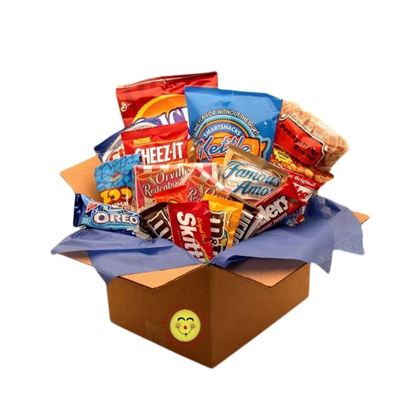 Snackdown Deluxe Snacks Care Package. Opens flyout.