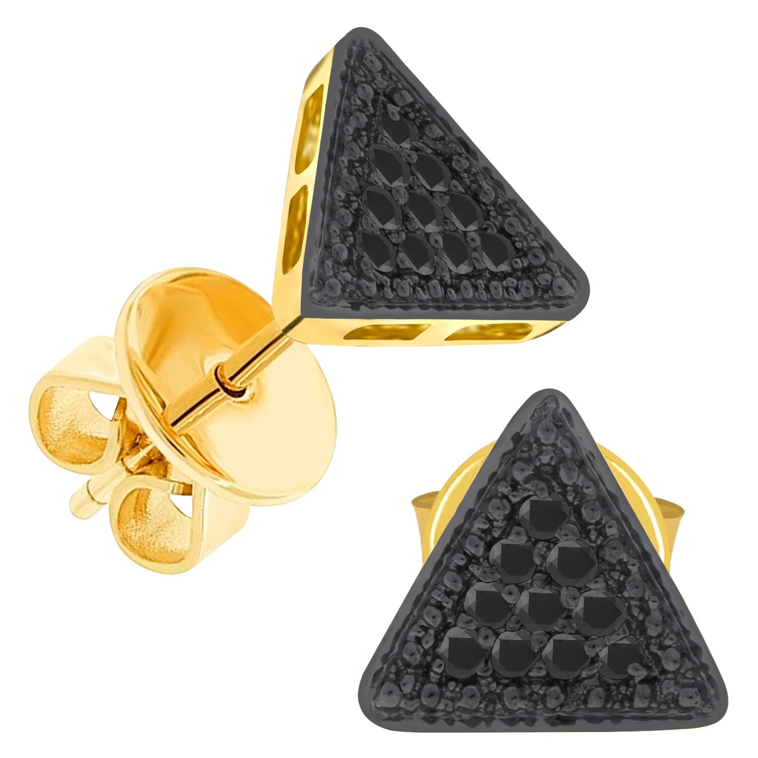Sonia Jewels Sterling Silver Stackable Expressions Gold-Toned Polished Ring 4.3mm Sonia Jewels Sterling Silver Stackable Expressions Gold-Toned Polished Ring 4.3mm