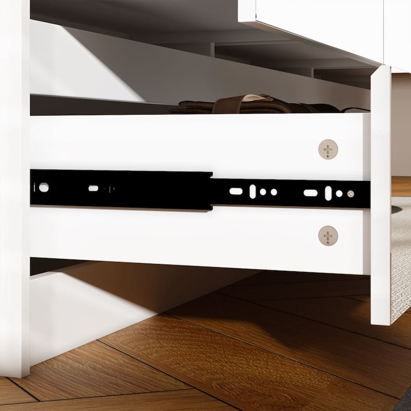 63"W 9 Drawer Dresser Accent Dresser for Living Room Bedroom Chest