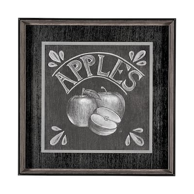 Farm Fresh Apples Framed Art Print