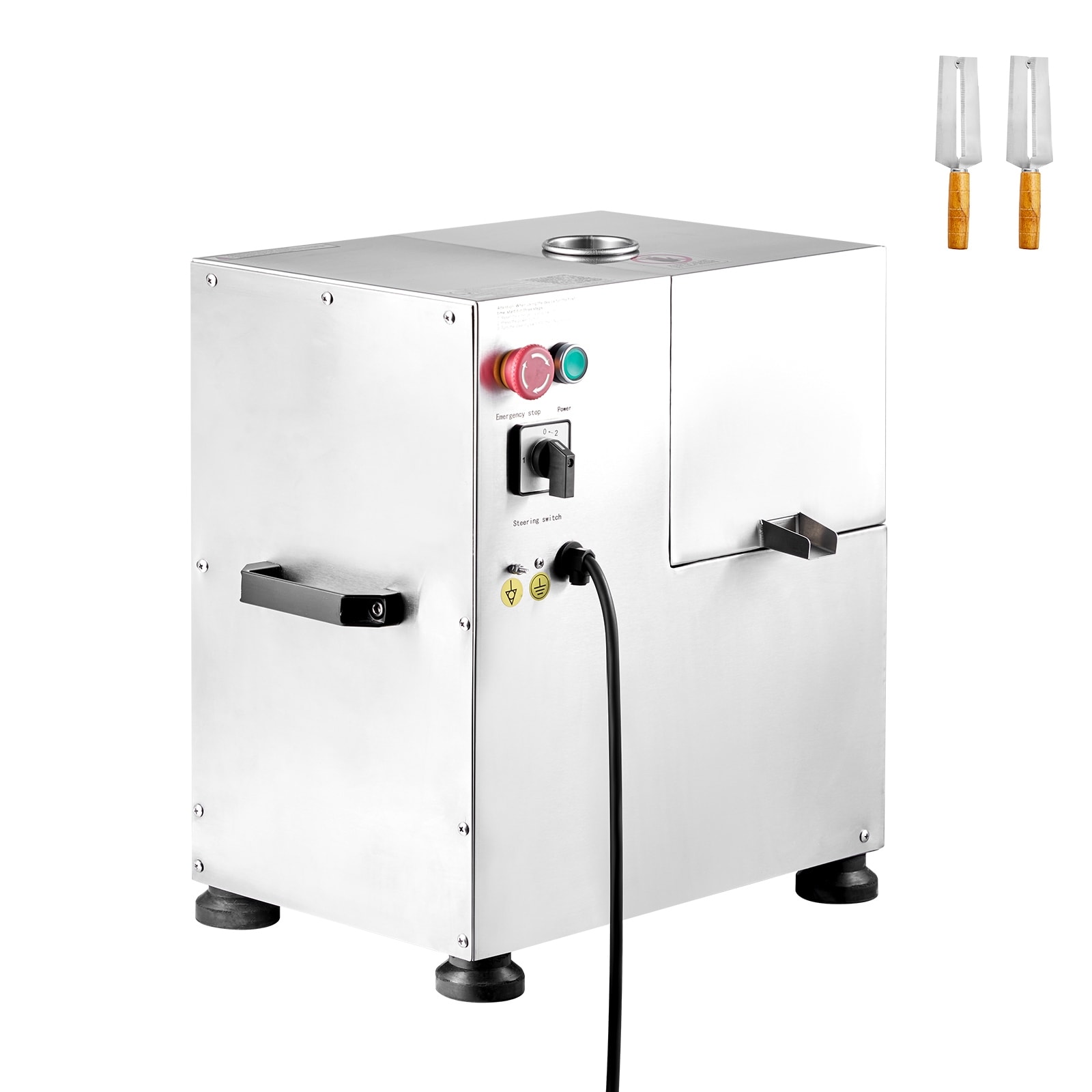 UIMOSO Commercial Sugar Cane Juicer, 800W Electric Sugarcane Juicer Machine with 661LBS/H High Output