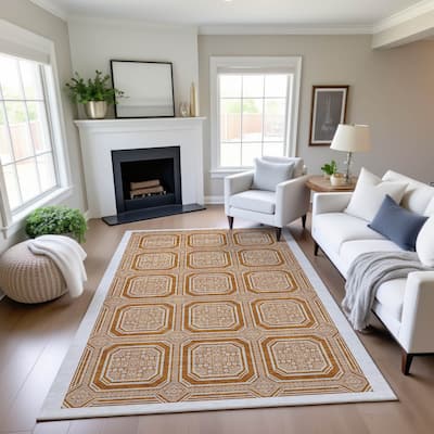 Premium Washable Super Soft Classic Panel Mayfield Rug