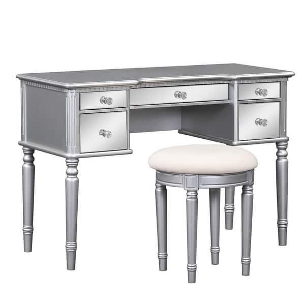 slim fit dress slacks 1616-15* (3)Vanity Dresser with Mirror