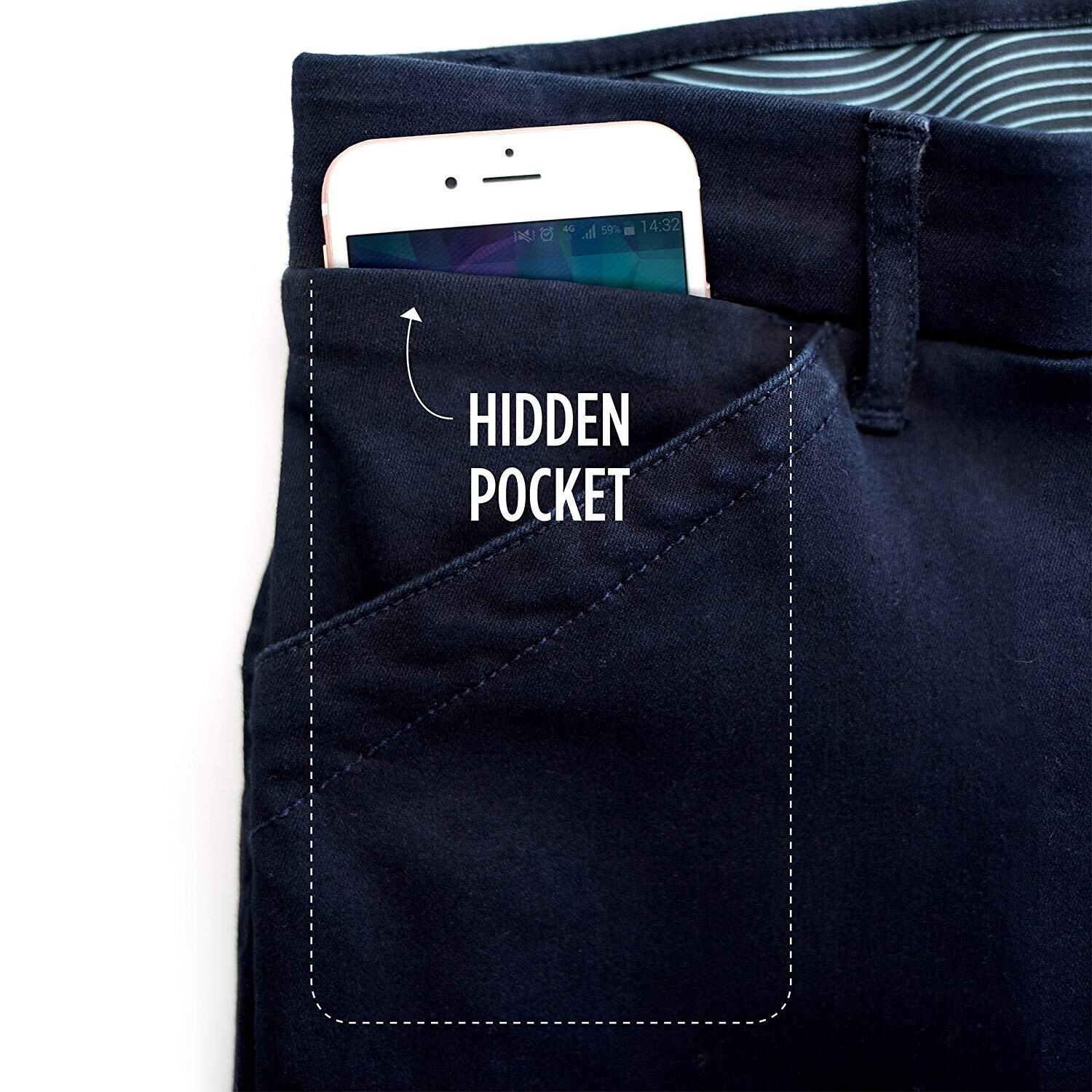 lee women's flex motion regular fit straight leg pant