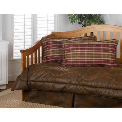 Gatlinburg faux leather daybed set
