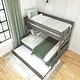 preview thumbnail 3 of 27, Max and Lily Farmhouse Twin over Full Bunk Bed with Trundle