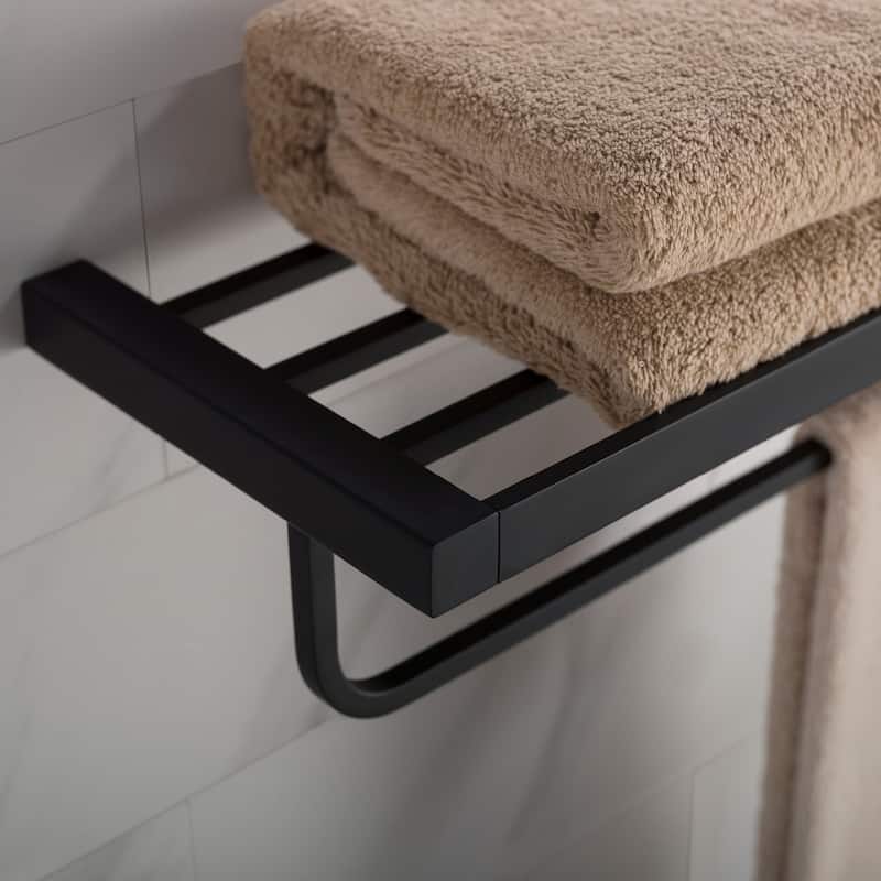Kraus Stelios 24" Brass Towel Rack