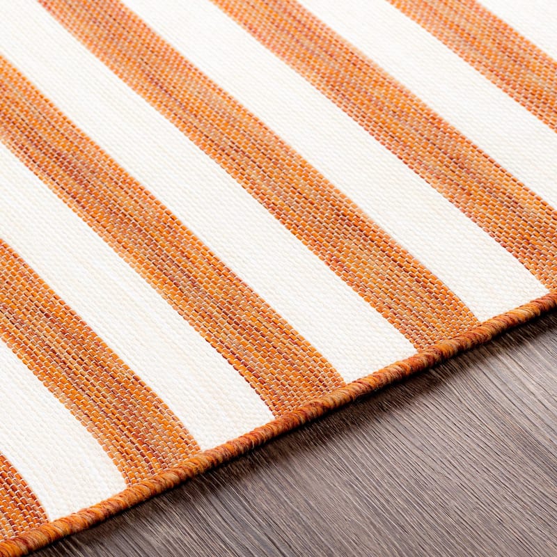Kermie Country Stripe Indoor / OutdoorArea Rug