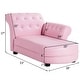 preview thumbnail 8 of 7, Gymax Kids Sofa Relax Couch Chaise Lounge Armrest Chair Bedroom Living