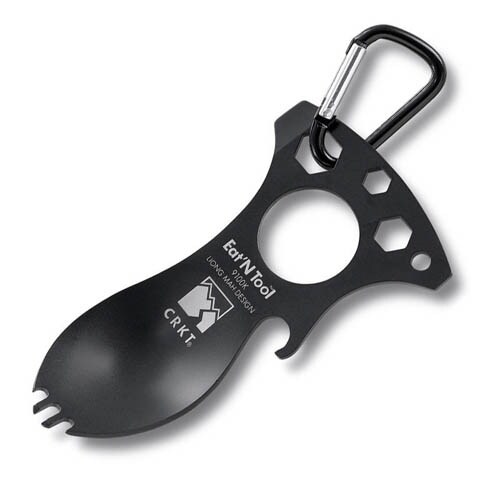CRKT Eat'N Tool - Black Multitool Keychain
