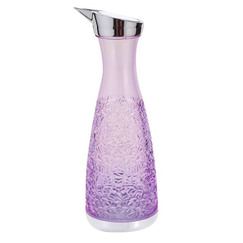 1200ml/40.6 Oz Acrylic Water Carafes with Lid, Juice Pitcher Water Jug