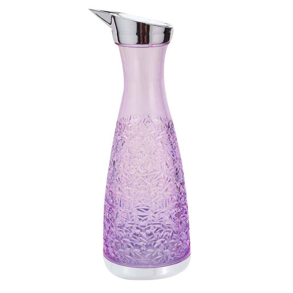 1200ml/40.6 Oz Acrylic Water Carafes with Lid, Juice Pitcher Water Jug