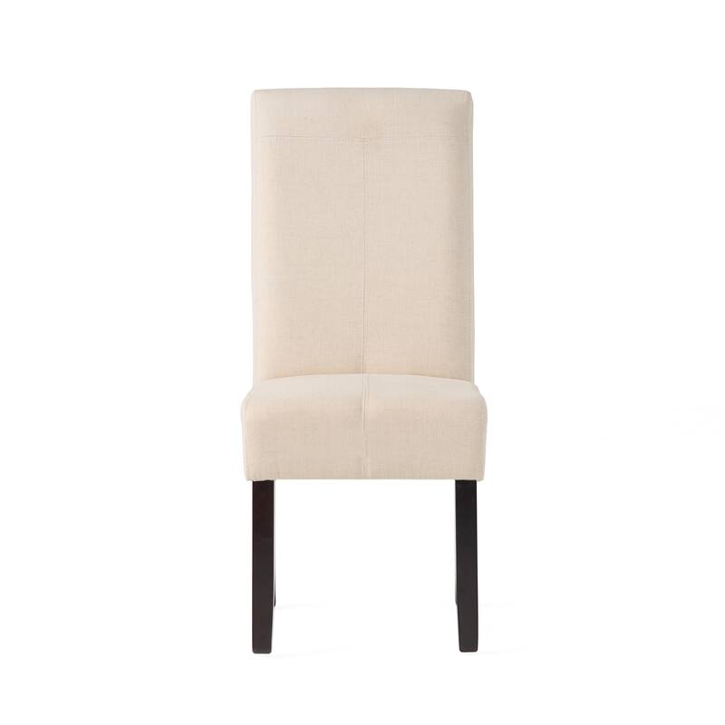 Upholstered T-Stitch Dining Chairs (Set of 2) by Christopher Knight Home