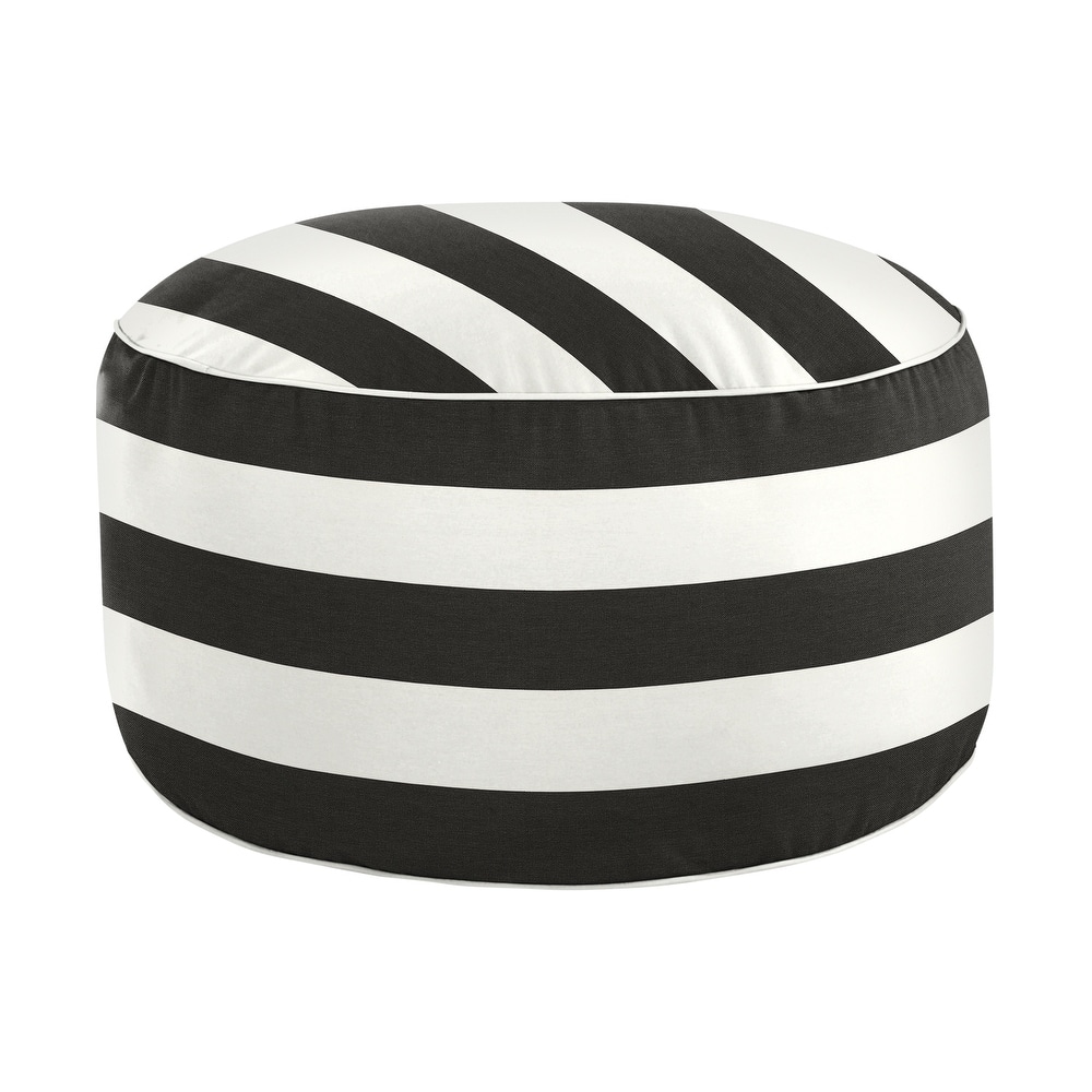 Sorra Home Sunbrella Outdoor Bean Pouf