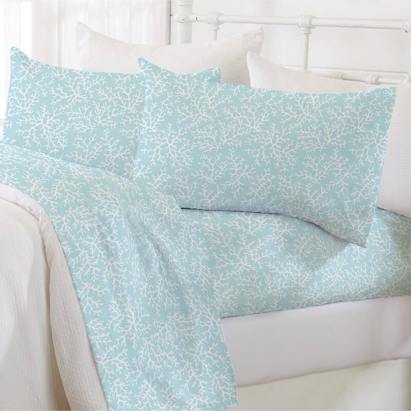 Premium Coastal Microfiber Sheet Set