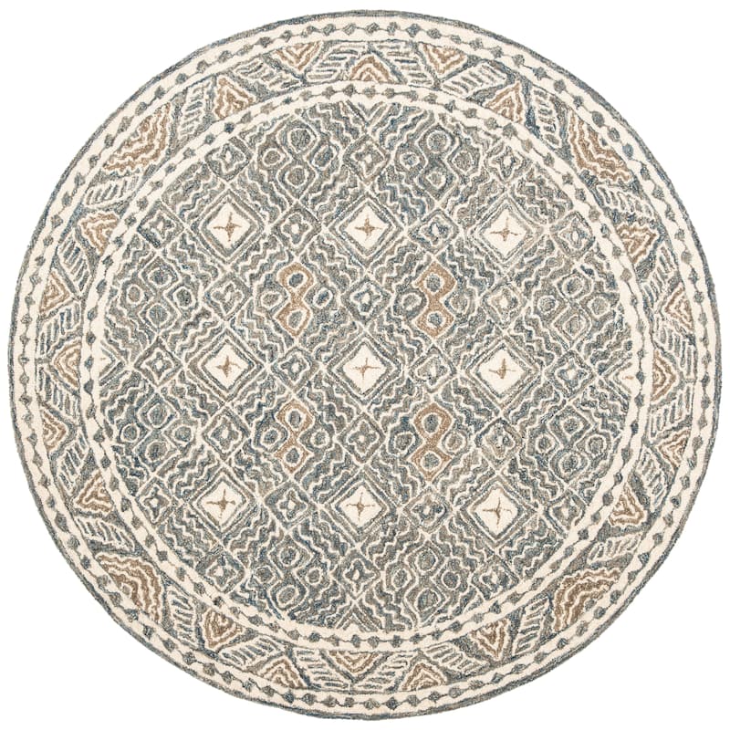 SAFAVIEH Handmade Micro-Loop Jelske Wool Rug
