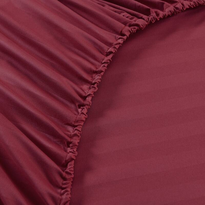 3/4 Pcs Luxury Stripe Bed Sheets Set
