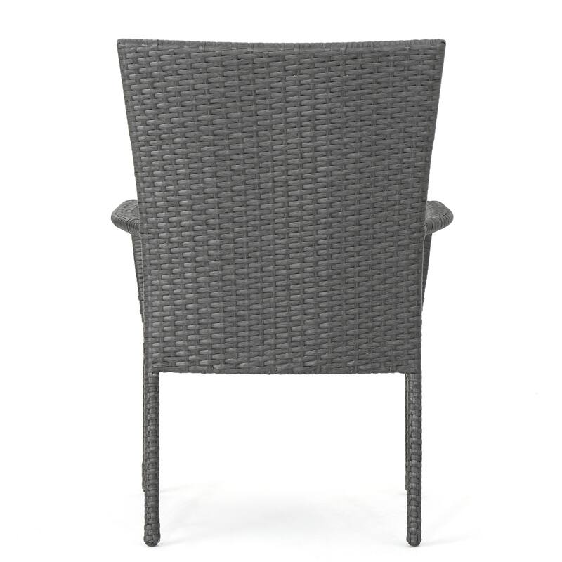 Geri Outdoor Wicker 7 Piece Dining Set by Christopher Knight Home