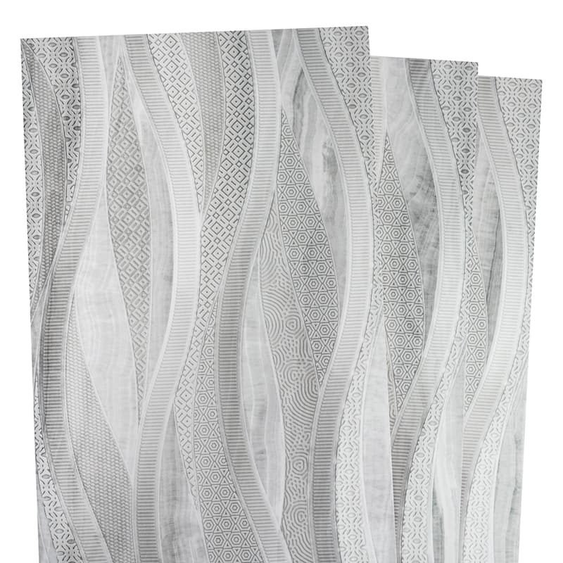 The Tile Life Moondust 12x40 White Ceramic Wall Tile