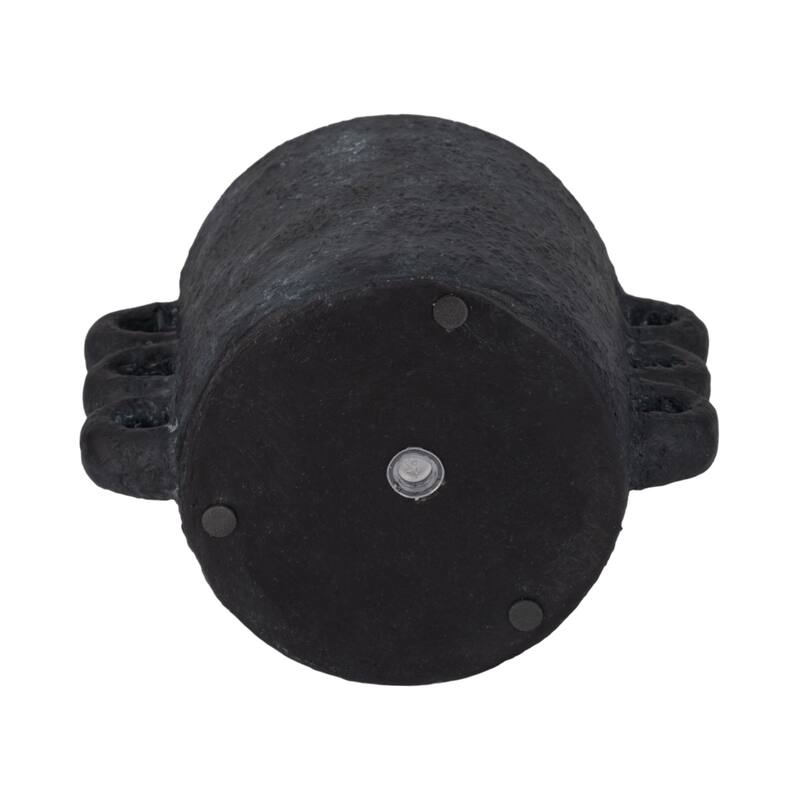 Pottery and Cement Planter Multi-Loop Handle Design Contemporary