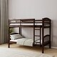preview thumbnail 10 of 8, Meble Furniture Noah Bunk Bed (79"W x 62"H) - Modern Kids Twin Over Twin