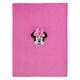 preview thumbnail 4 of 3, Disney Minnie Mouse Let's Party Character Shaped Toddler Blanket
