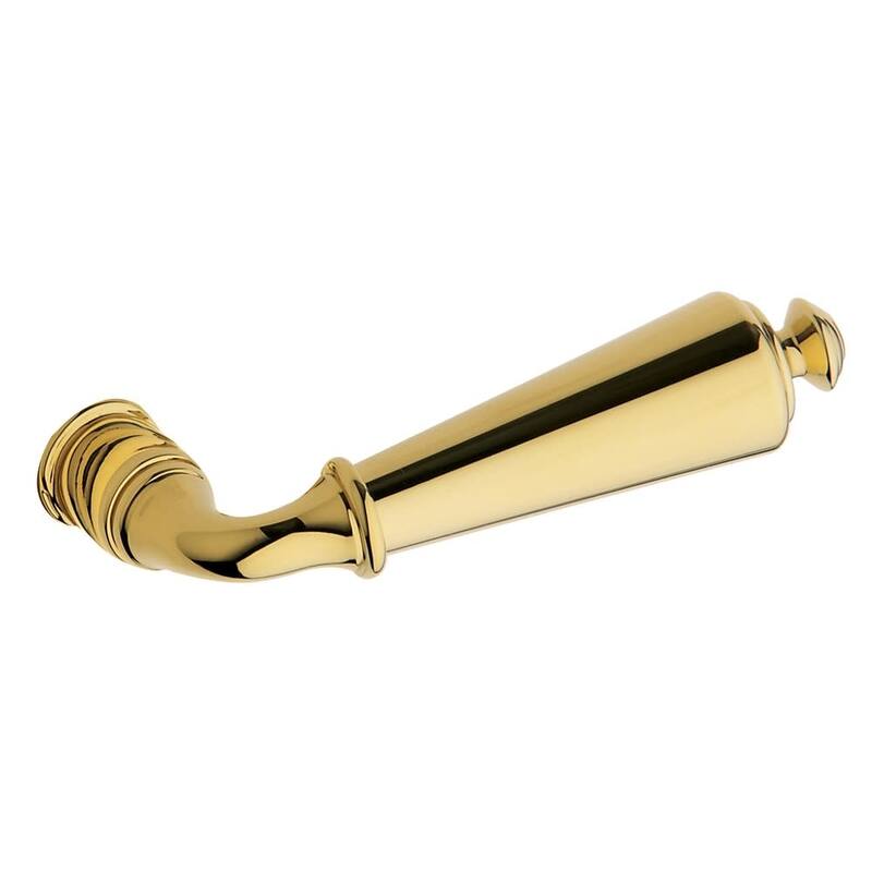 Baldwin Single Right Hand Estate Lever Minus Rosettes