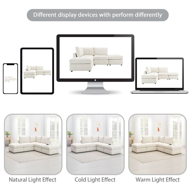 93 "modern sectional sofa, vertical stripes, 5 seat armless sofa