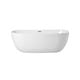 preview thumbnail 40 of 173, Adler Soaking Bathtub in Glossy White