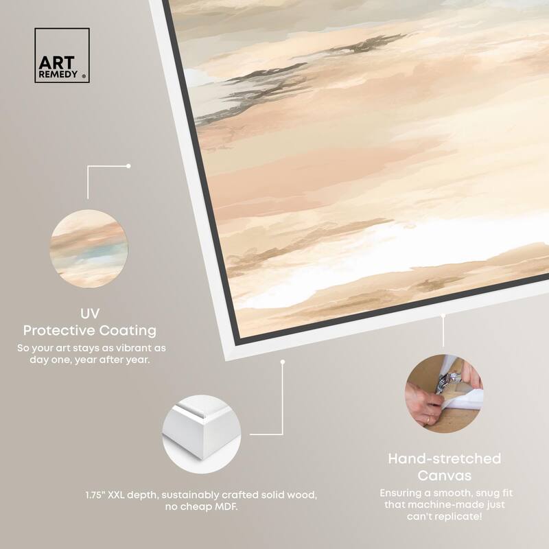 Roseate Skyfall I Canvas by Art Remedy