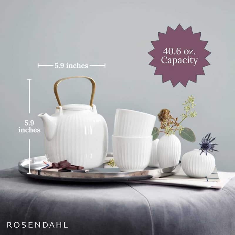 Kahler Hammershoi Teapot - 40.6 oz
