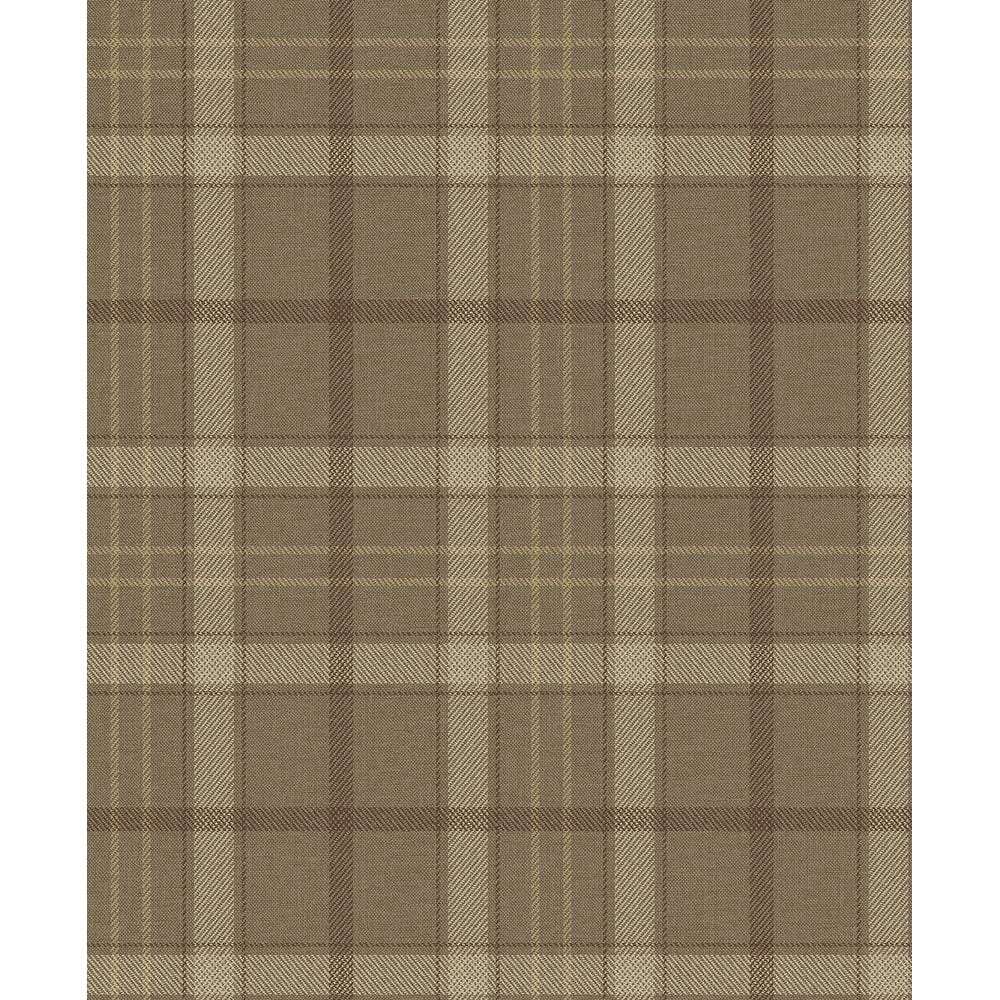 Seabrook Designs Tailor Plaid Prepasted Wallpaper