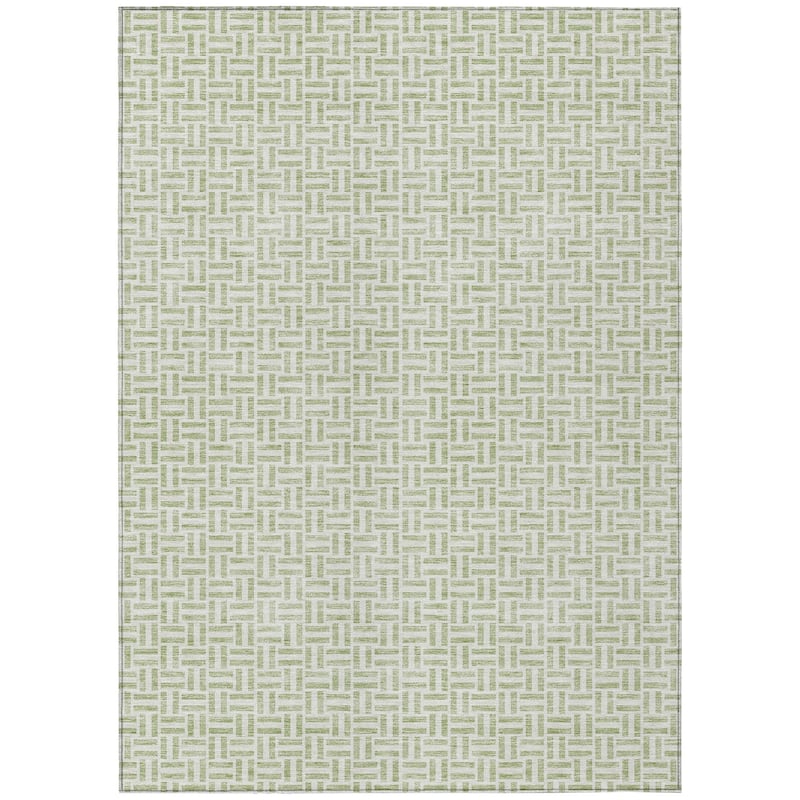Machine Washable Indoor/ Outdoor Chantille Contemporary Casual Rug