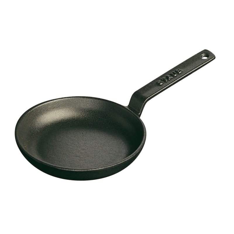 Staub Cast Iron 4.75-inch Mini Frying Pan - Matte Black - Matte Black - 4.75-inch