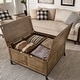 preview thumbnail 4 of 14, Shay Square Storage Trunk Coffee Table with Caster Wheels by iNSPIRE Q Artisan