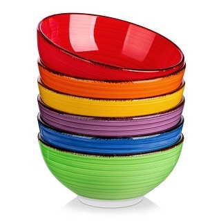 vancasso Bonita Sturdy Stoneware 6-Piece Bowls Set