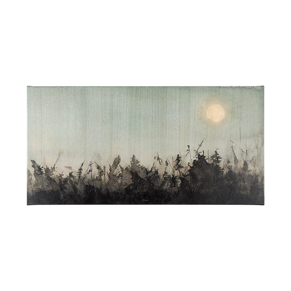 slide 2 of 6, Moon Sets, Sun Rises I (40 x 20) Canvas Art Print 40.0L x 1.5W x 20.0H