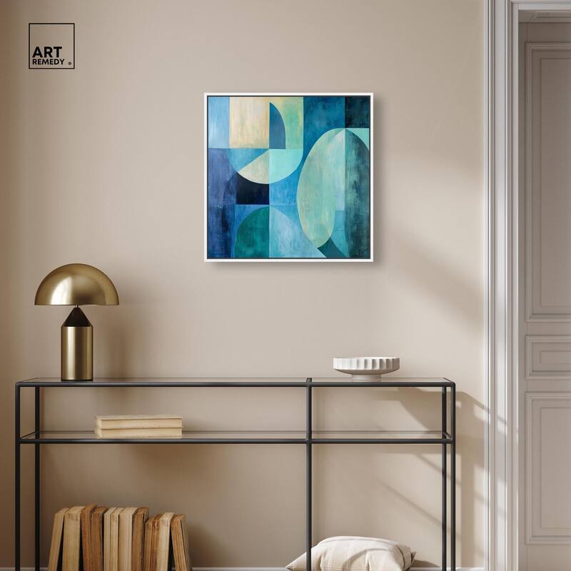 Color Blocks II Canvas by Art Remedy