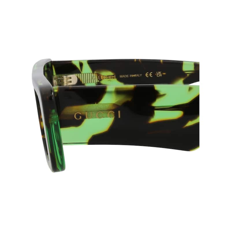 Gucci Square-Frame Recycled Acetate Sunglasses