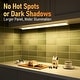 preview thumbnail 3 of 30, 5CCT LED Under Cabinet Lighting Fits Cabinets, Ultra-Slim Linkable Under Counter Lights