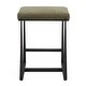 preview thumbnail 6 of 6, Uttermost Midas Bronze Counter Stool - 18.5"W x 15.5"D x 26"H