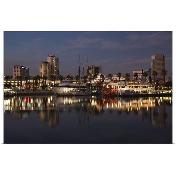 Boats On A Marina At Dusk Sline Village Long Beach Boats On A Marina At Dusk