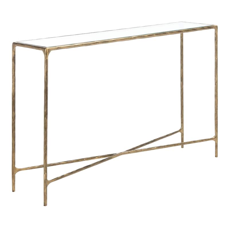 SAFAVIEH Couture Dorotea Forged Metal Rectangle Console Table - 48" W x 12" L x 30" H - 48"W x 12"D x 30"H