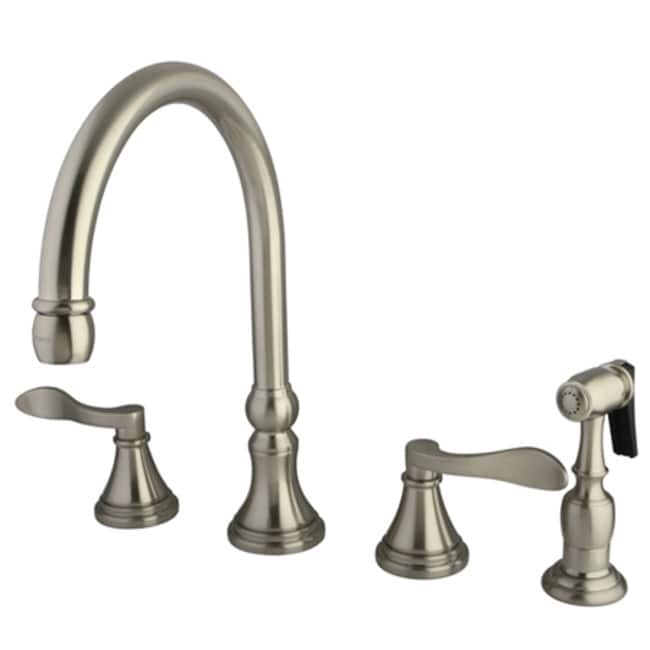 Kingston Brass NuFrench Kitchen Faucet - Includes Side Spray