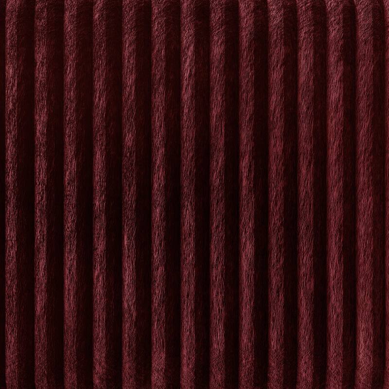 CraftPorch Corduroy Mid-Century Modern Velvet Upholstered 3-Piece Living Room Set